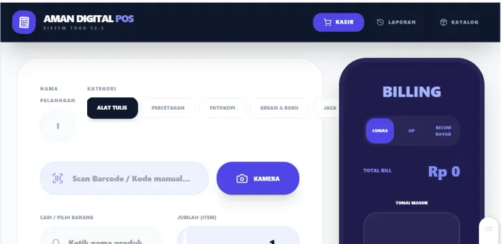 Aplikasi Tracking Order & Stok (AppSheet)
